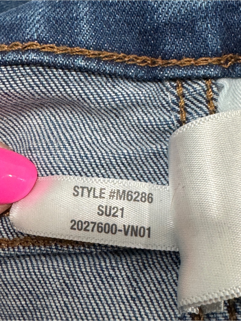 Madewell 10” High‑Rise Skinny Jeans Size 28 Fair Trade - Picture 5 of 9